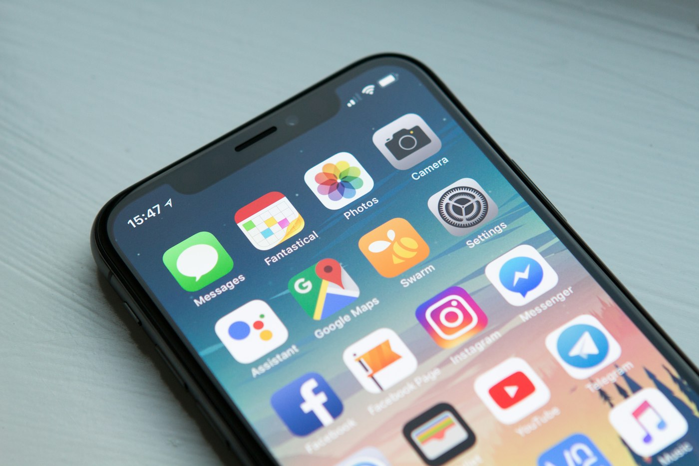 Customer booking from their phone on the go